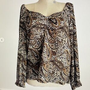 Michael Kors Paisley print in Husk